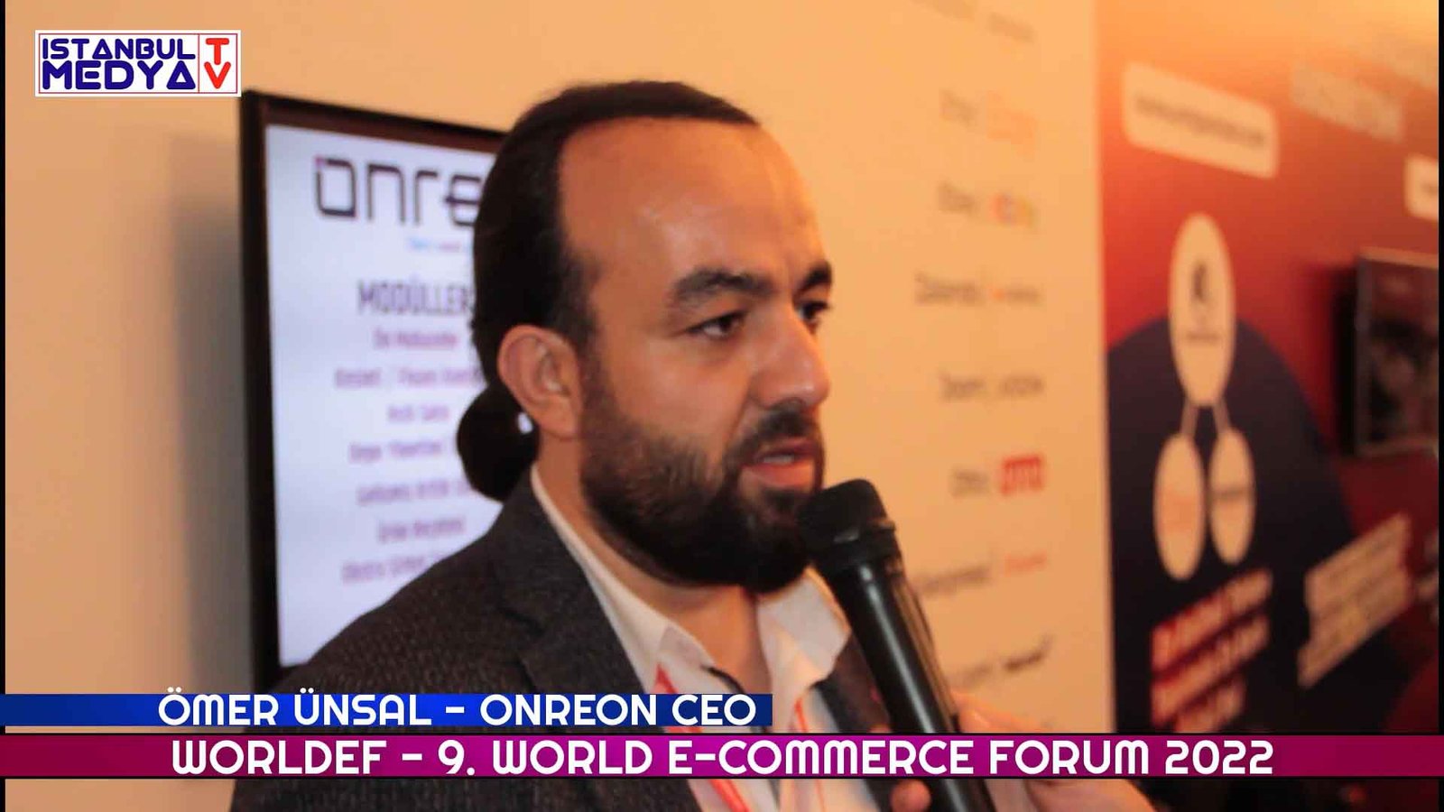 Ömer Ünsal onreon ceo worldef 9. world e commerce forum 2022