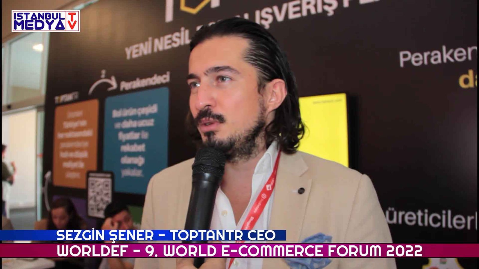 Sezgin Şener Toptantr Ceo Worldef 9. World E Commerce Forum 2022