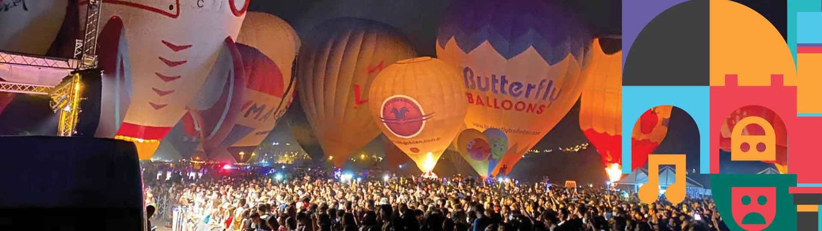 Sur Kültür Yolu Festivali Balon Uçuşu Night Glow 3