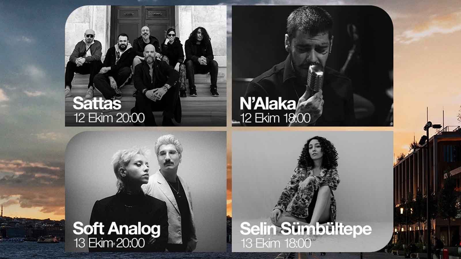 Port Sessions Akustikhane Konserleri, 12 13 Ekim’de Galataport İstanbul’da