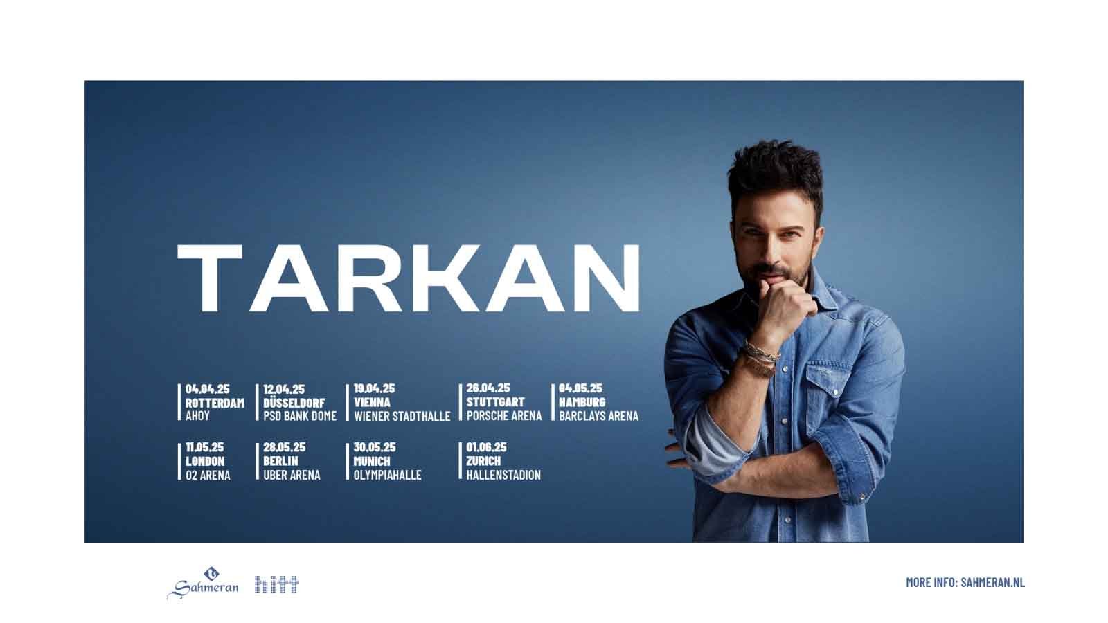 Kuantum 51 Albümü Ile Tarkan, Avrupa’da Efsane Performanslar Sunacak